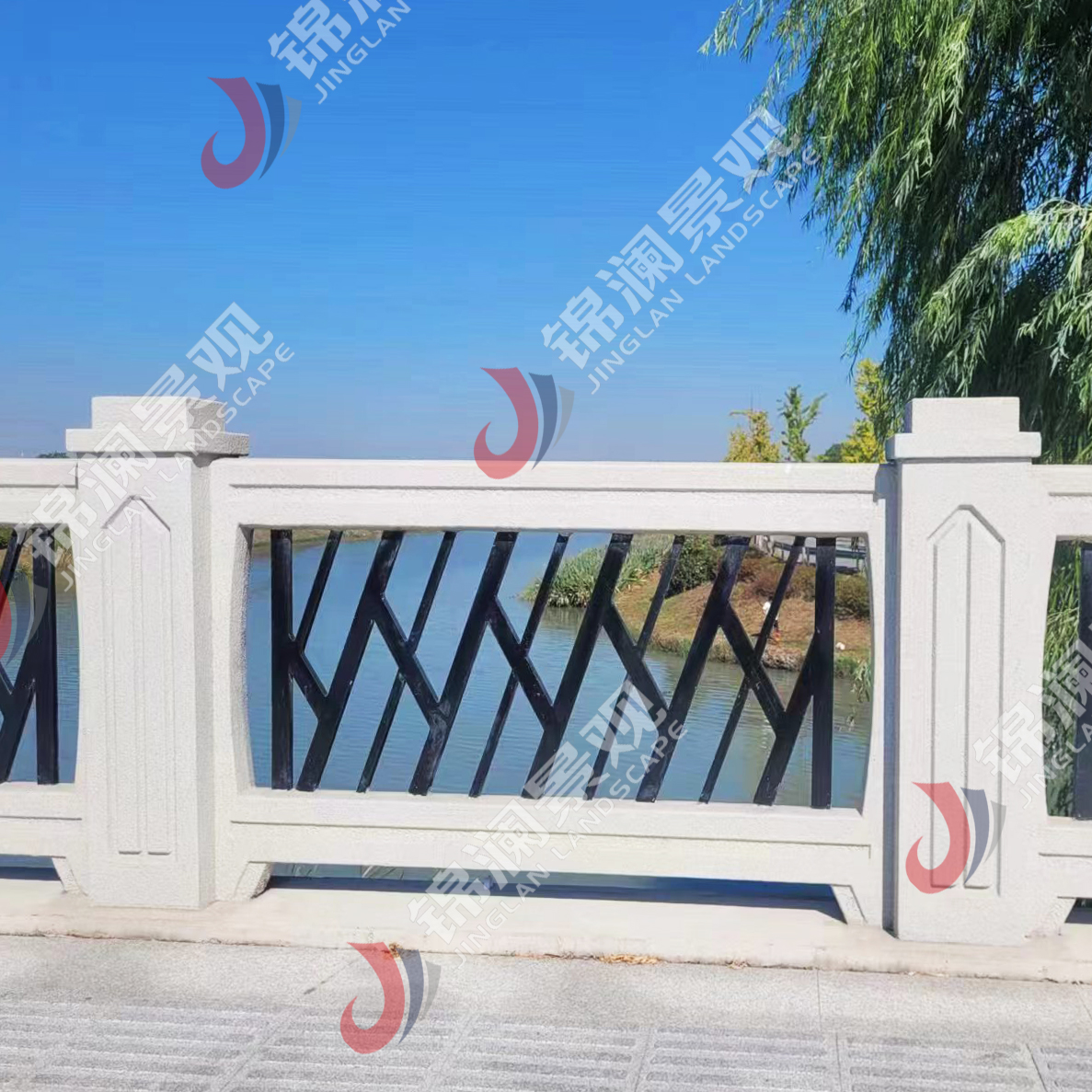 铸造石栏杆,铸造石挂板,晶铸石挂板,晶铸石栏杆,铸造石树池坐凳,泰科石树池,晶铸石,精铸石,泰科石,铸造石桥梁装饰