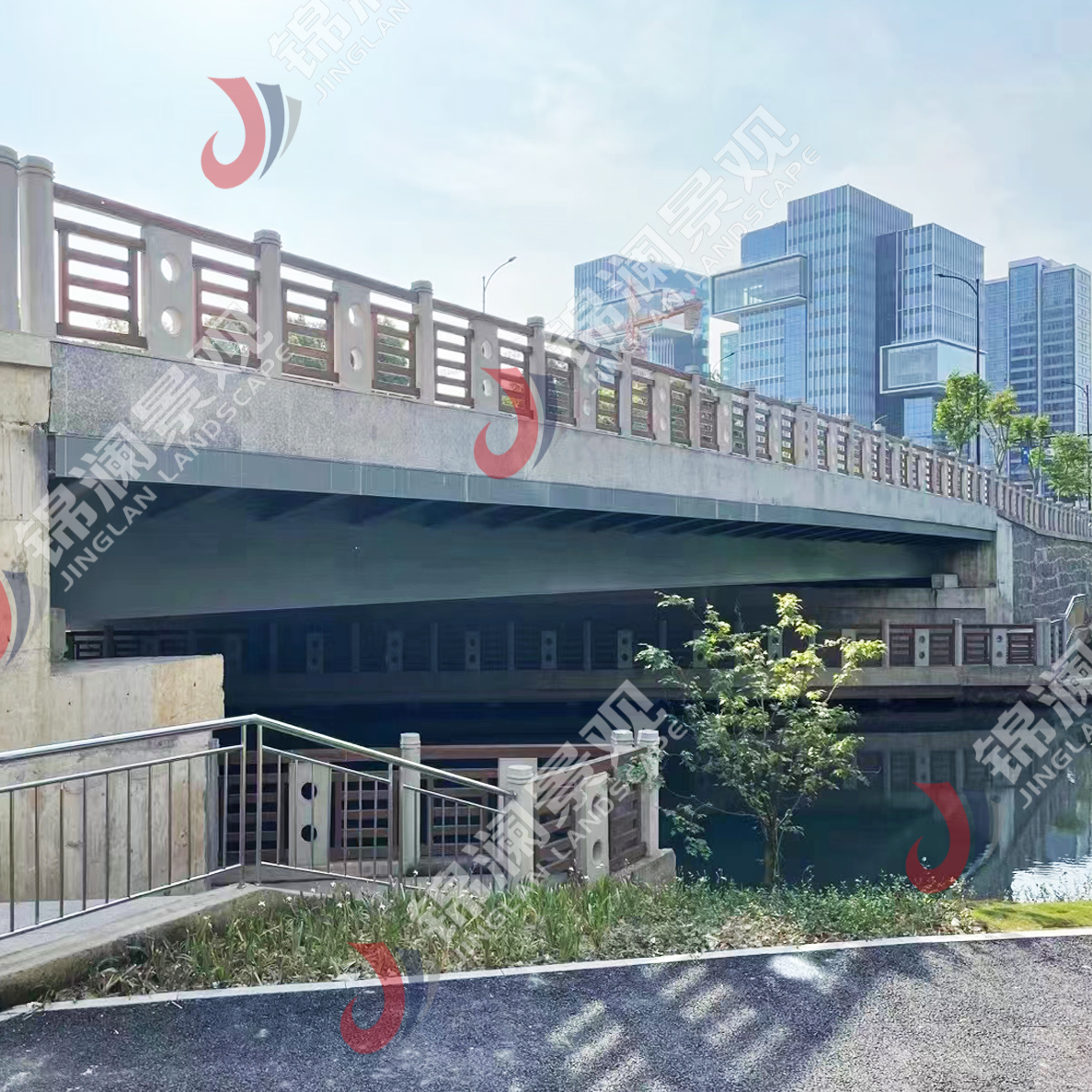 铸造石栏杆,铸造石挂板,晶铸石挂板,晶铸石栏杆,铸造石树池坐凳,泰科石树池,晶铸石,精铸石,泰科石,铸造石桥梁装饰