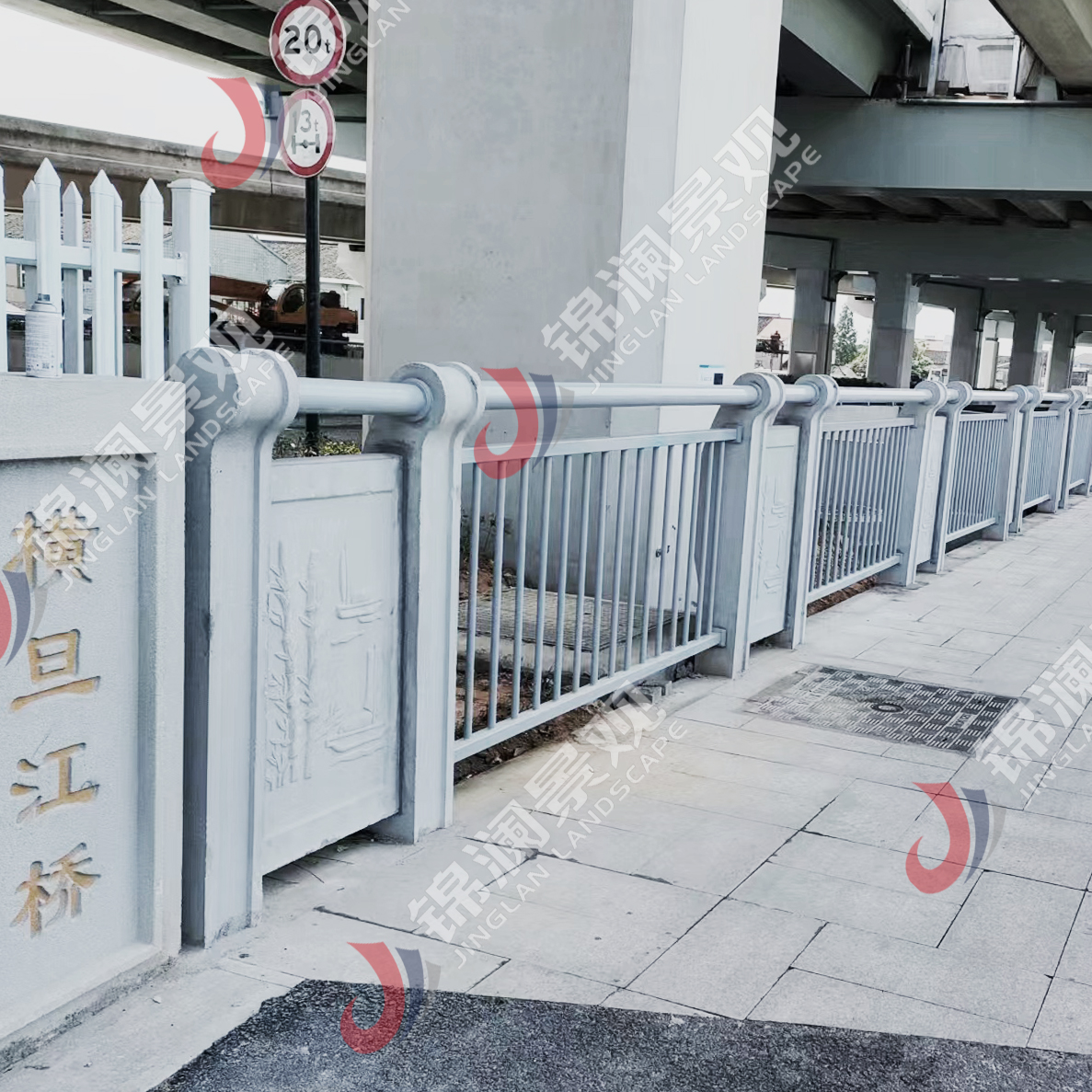 铸造石栏杆,铸造石挂板,晶铸石挂板,晶铸石栏杆,铸造石树池坐凳,泰科石树池,晶铸石,精铸石,泰科石,铸造石桥梁装饰