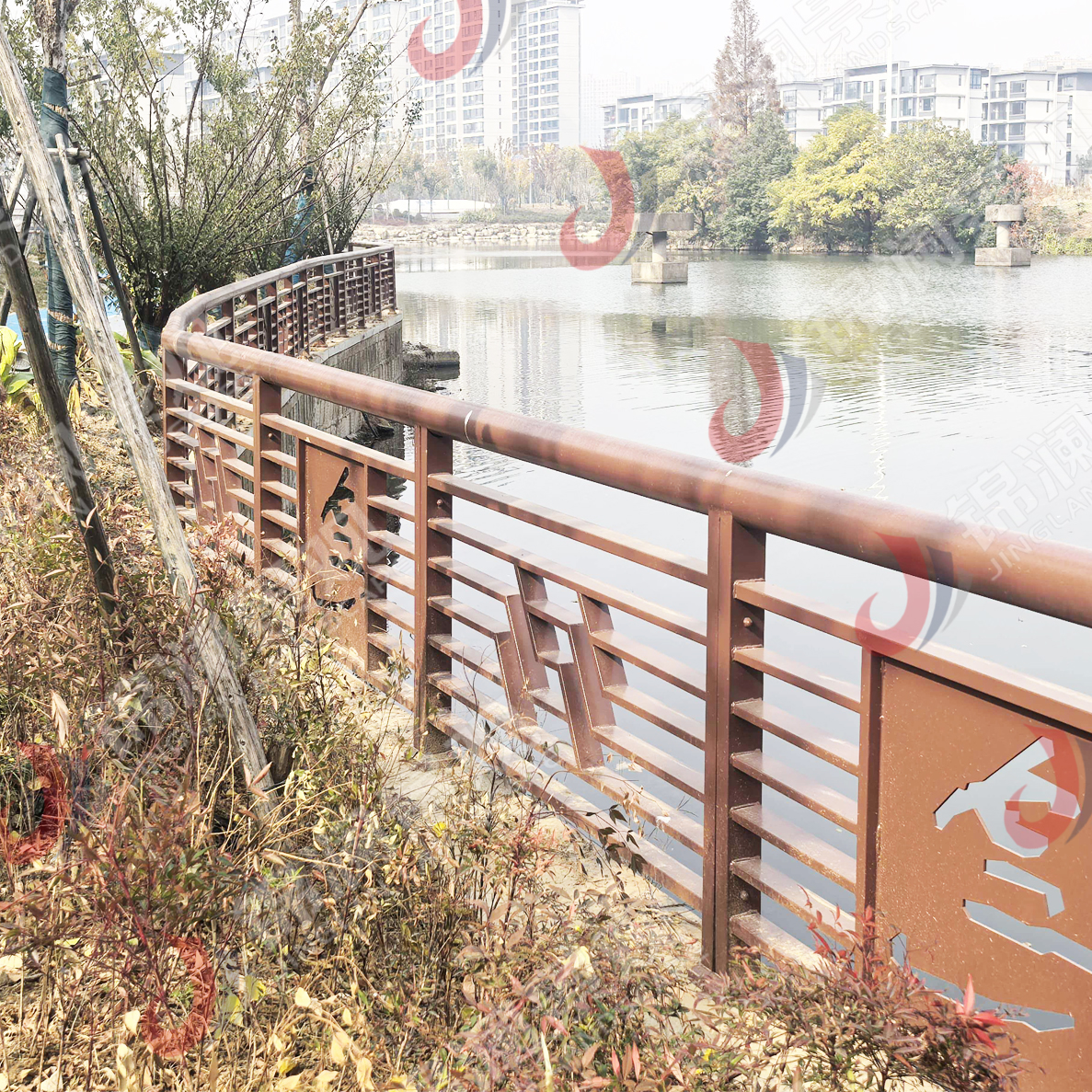 景观栏杆,桥梁装饰,铸造石,晶铸石,精铸石,铝合金栏杆,铝合金防撞护栏,UHPC装饰挂板,UHPC清水板,GRC