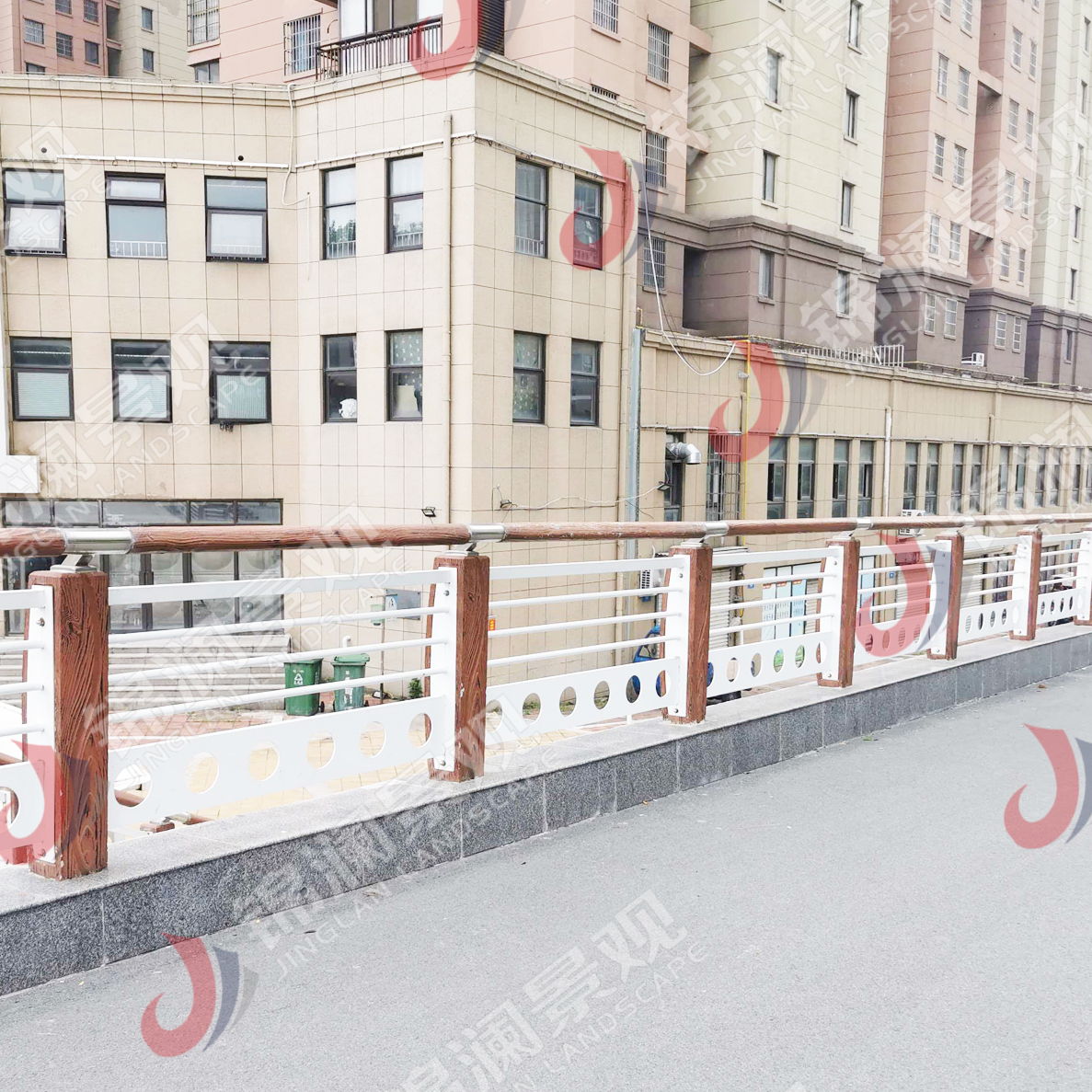 景观栏杆,桥梁装饰,铸造石,晶铸石,精铸石,铝合金栏杆,铝合金防撞护栏,UHPC装饰挂板,UHPC清水板,GRC
