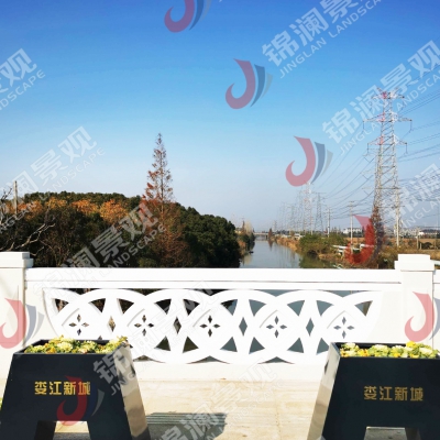 桥梁景观造型锌钢护栏