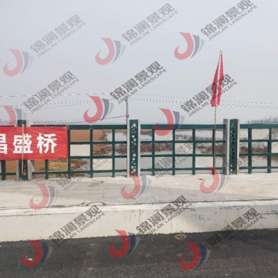 铸造石复合景观栏杆