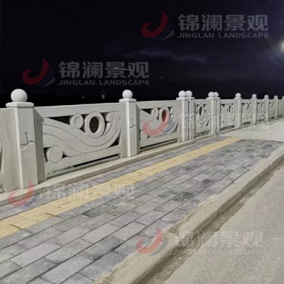 江苏铸造石景观栏杆