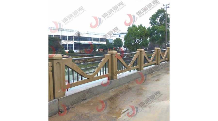 铸造石艺术栏杆