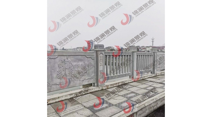 铸造石艺术栏杆