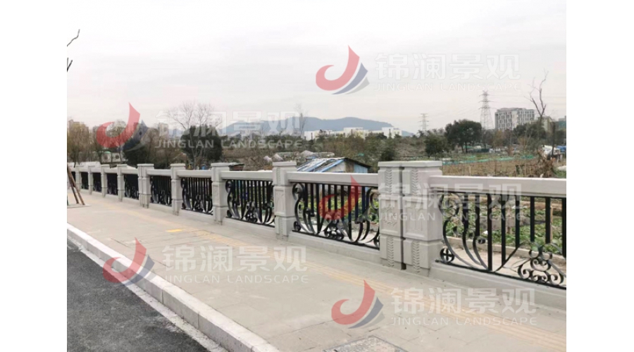 铸造石复合河道栏杆