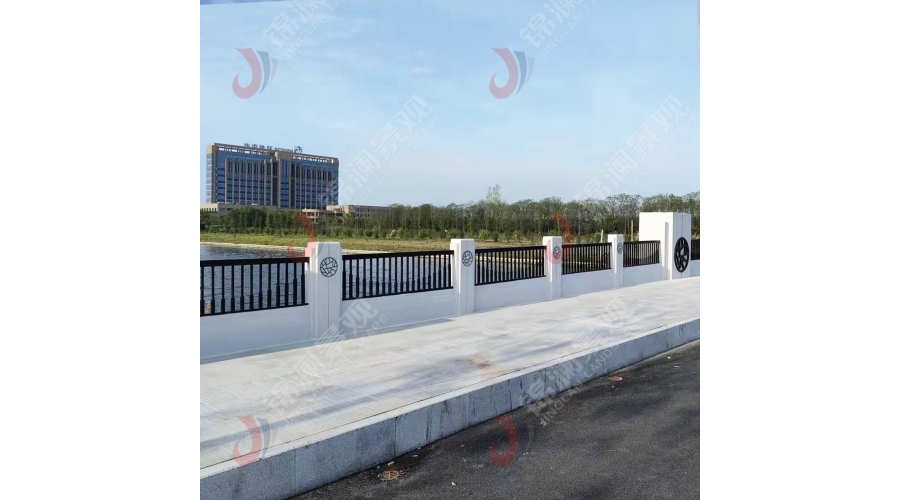 河南郑州铸造石栏杆景观